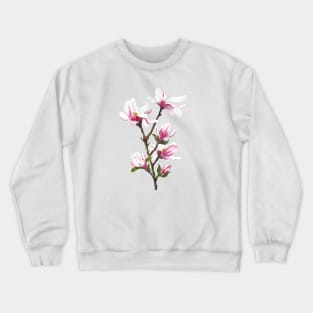 Magnolia blossoms Crewneck Sweatshirt